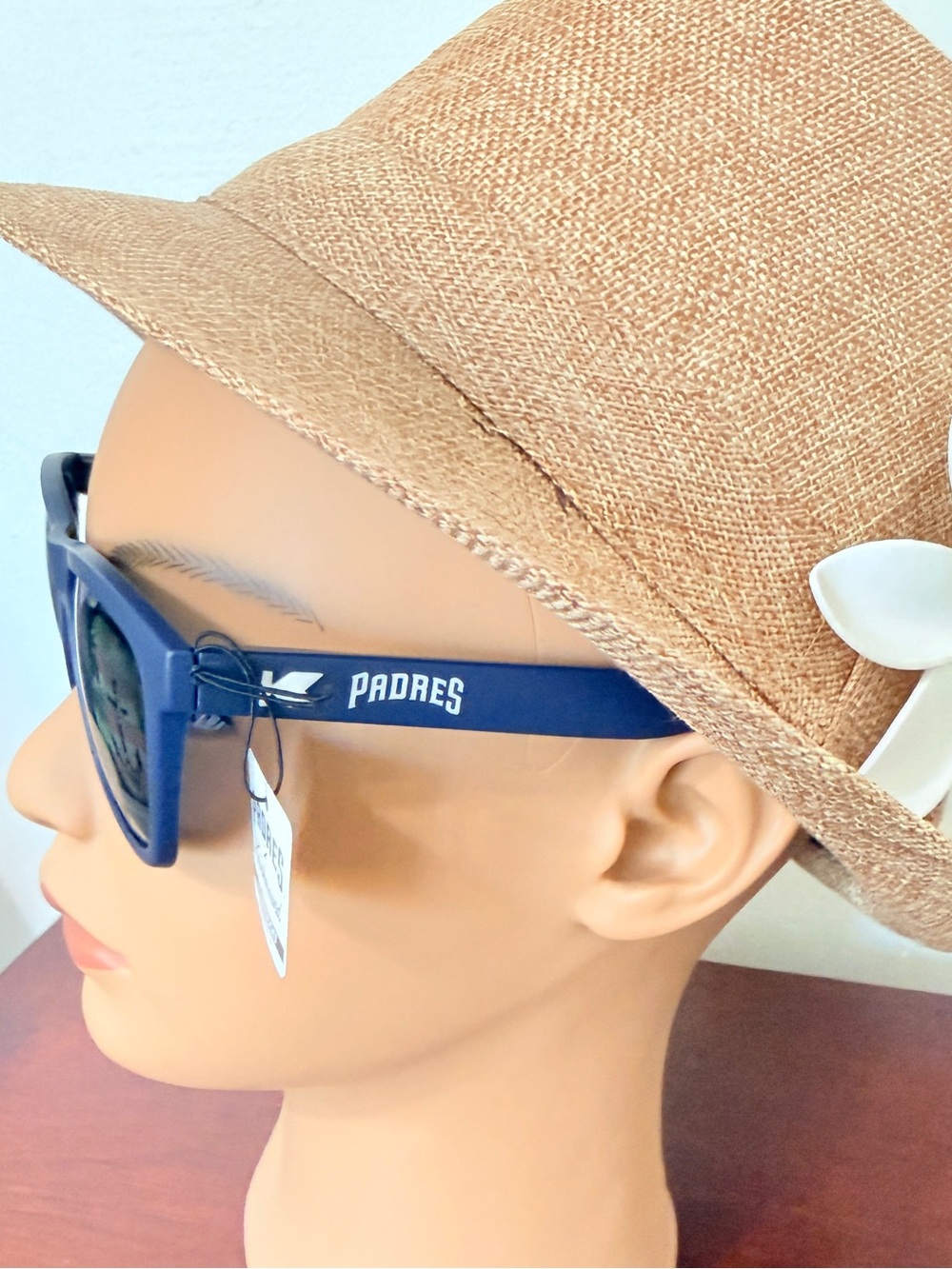 Knockaround San Diego Padres Polarized Sunglasses Navy Blue NWT